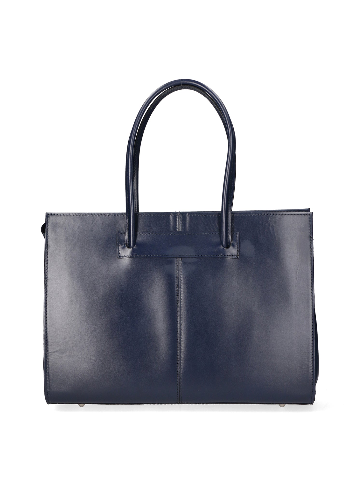 Eugenia Borsa a mano da donna 100% pelle 9008-BLU Gave Lux
