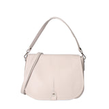 Sabina Borsa a spalla da donna Vera pelle 07139-D86 GRIGIO PERLA Viola Castellani