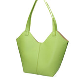 Borsa a mano da donna Vera pelle 07231-D12 VERDE Roberta Rossi