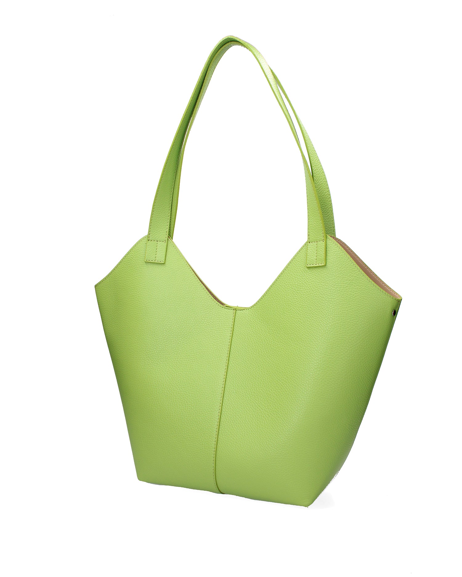 Borsa a mano da donna Vera pelle 07231-D12 VERDE Roberta Rossi
