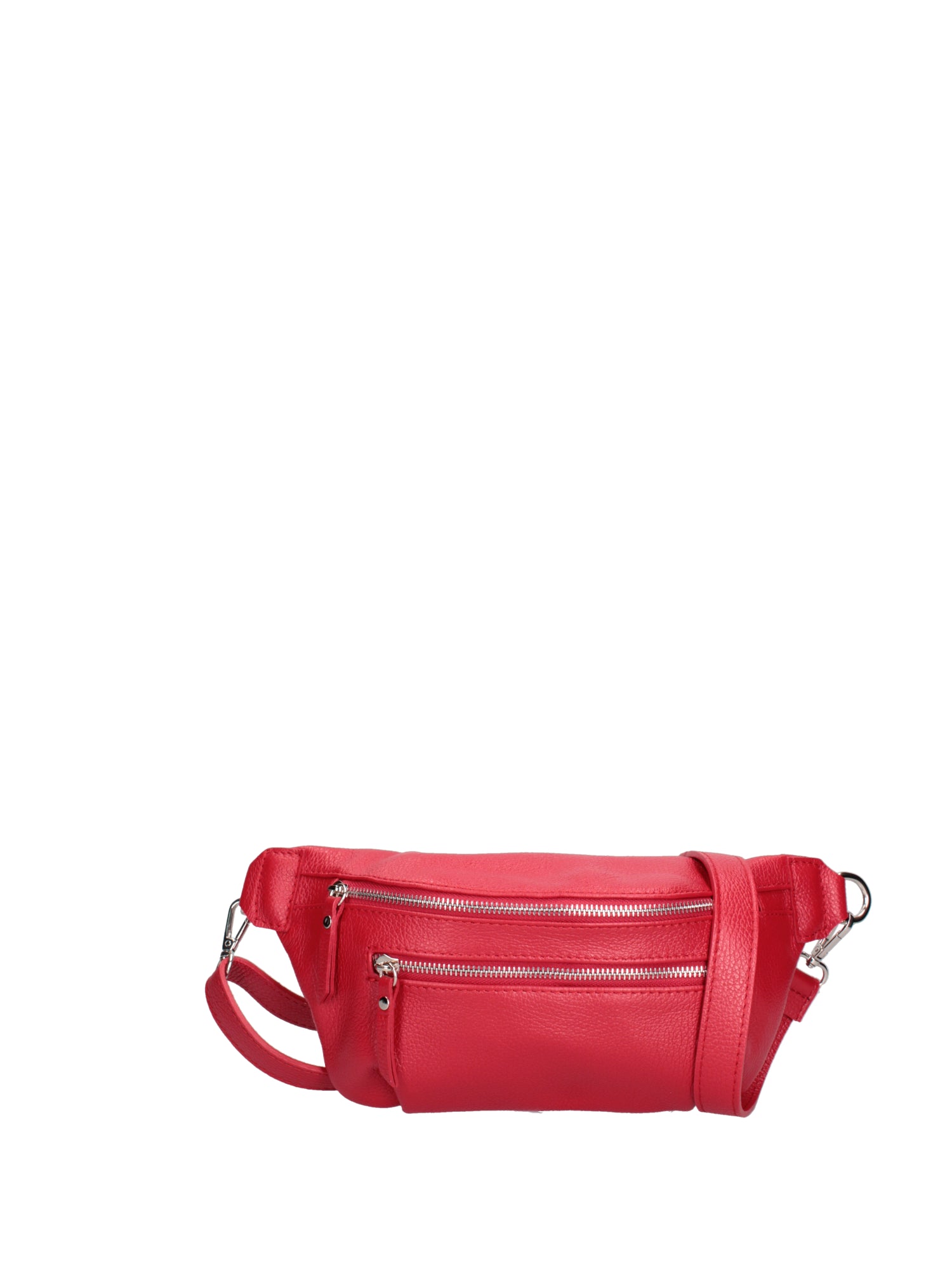 Marsupio da donna in vera pelle 100% pelle 07240-D58 ROSSO FUOCO Roberta Rossi