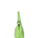 Borsa a mano da donna Vera Pelle 07146-D12 VERDE Viola Castellani