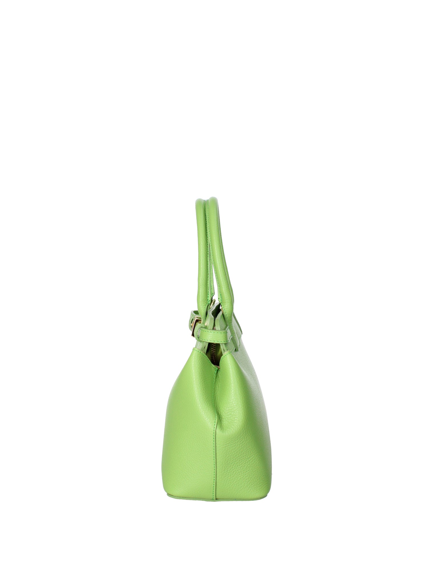 Borsa a mano da donna Vera Pelle 07146-D12 VERDE Viola Castellani