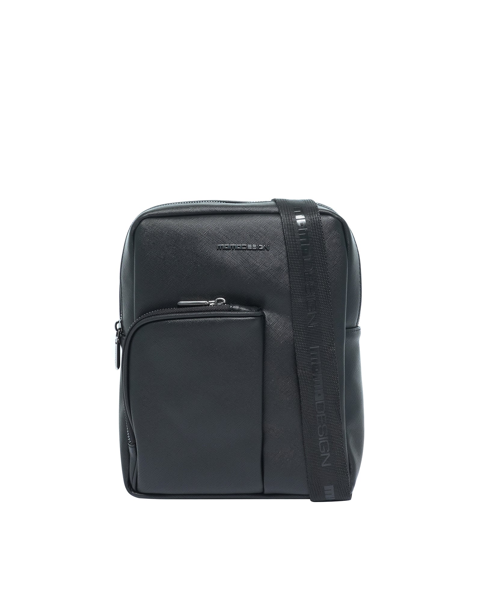 Borsa a tracolla da uomo Tessuto e Poliestere MO-37SF-BLACK Momo Design