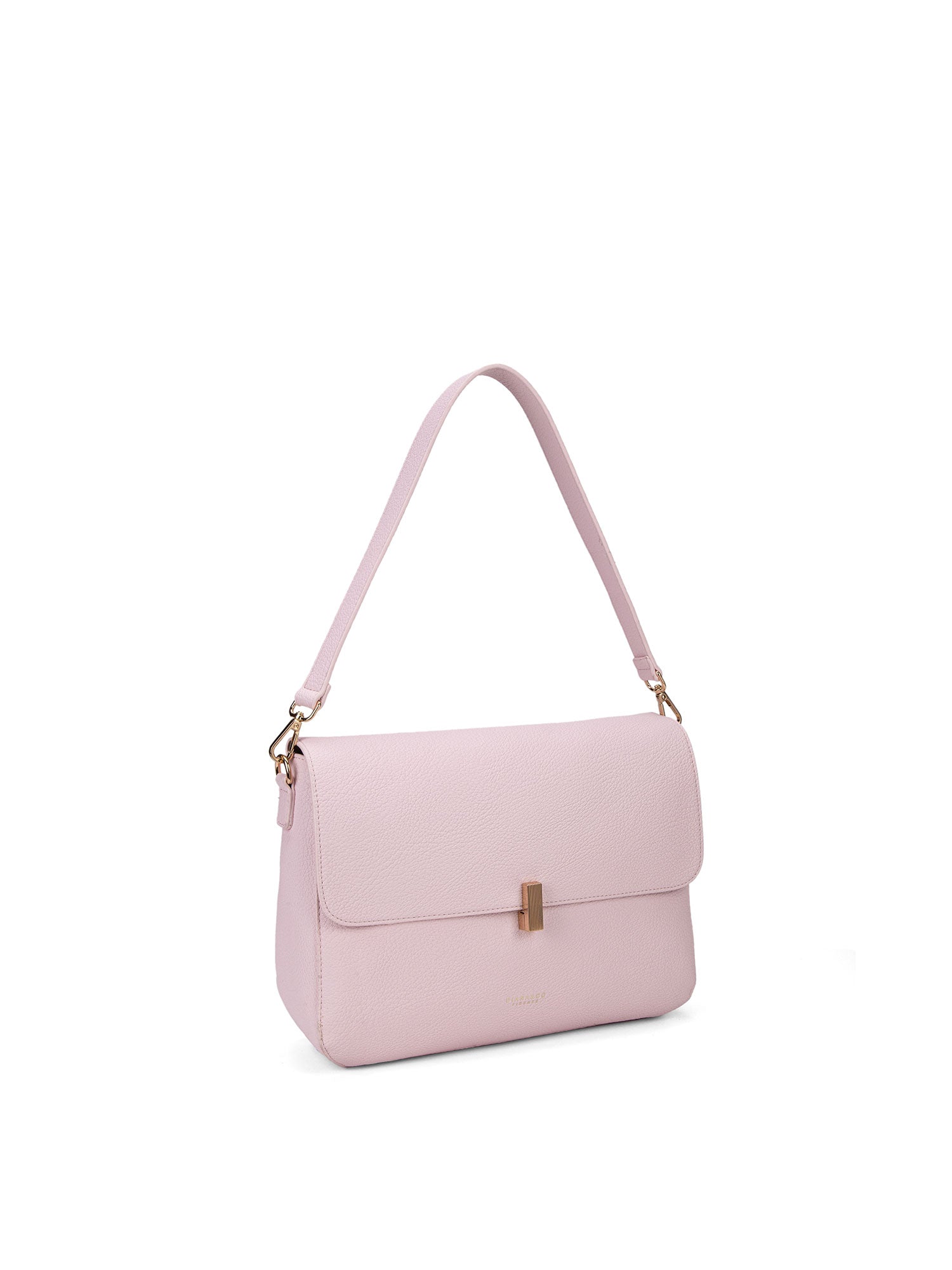 Borsa a spalla da donna 100% pelle vegana PU 740-1PT-PRIMROSE Diana&co