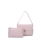 Borsa a spalla da donna 100% pelle vegana PU 740-1PT-PRIMROSE Diana&co