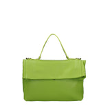 Borsa a spalla da donna Vera pelle 07159-D12 VERDE Viola Castellani