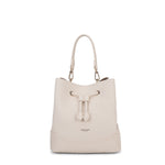 Borsa a mano da donna 100% pelle vegana PU 741-1PT-BISCUIT Diana&co
