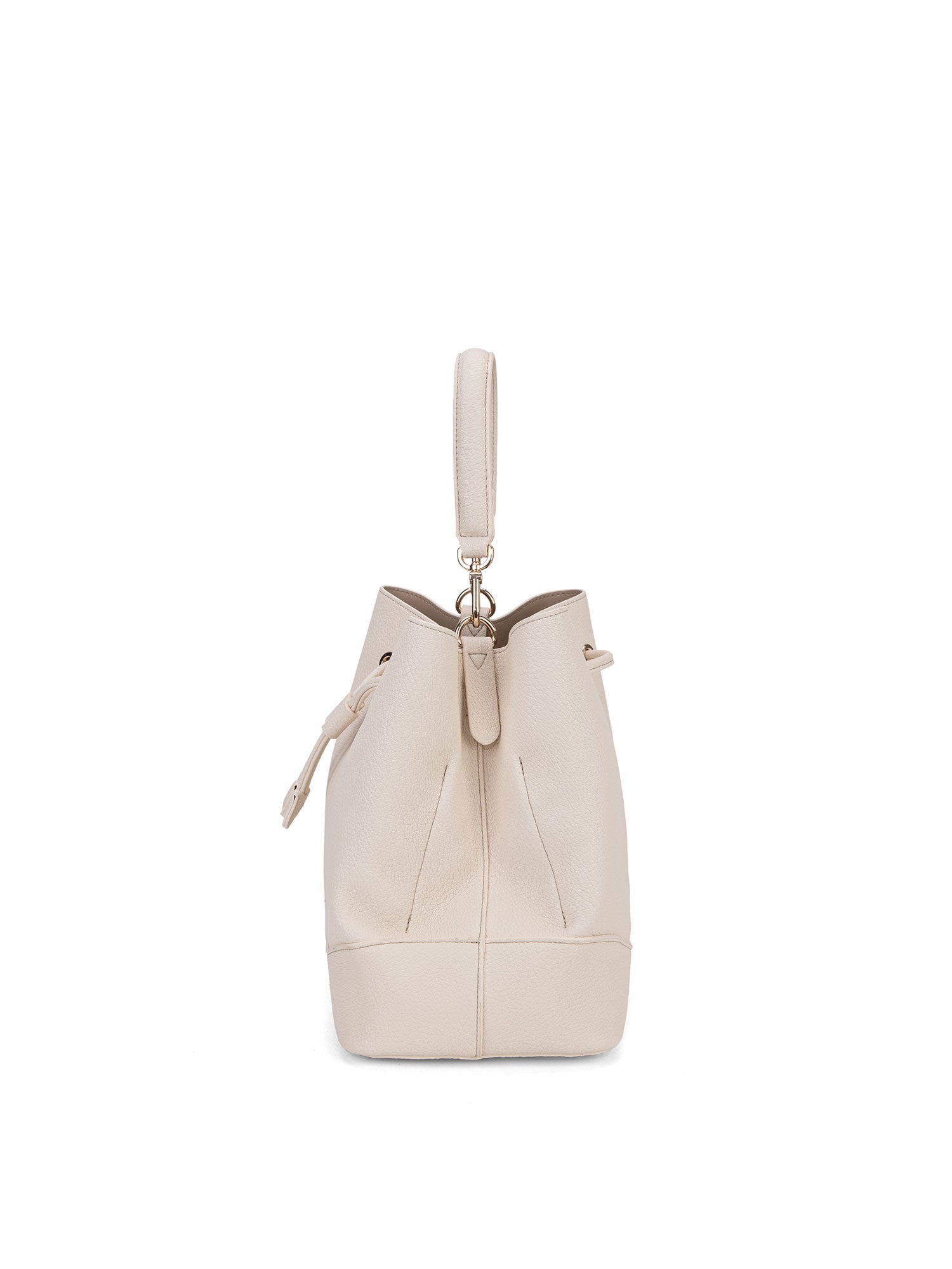Borsa a mano da donna 100% pelle vegana PU 741-1PT-BISCUIT Diana&co