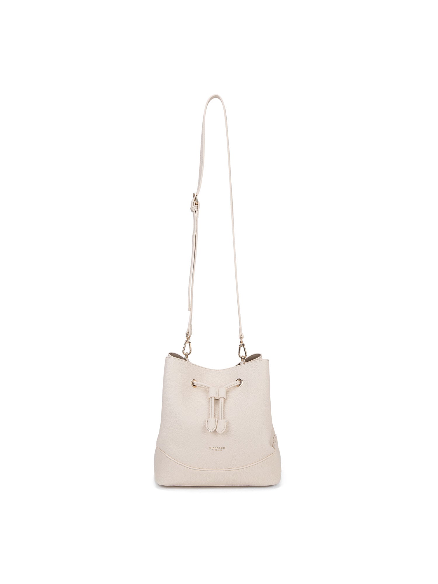 Borsa a mano da donna 100% pelle vegana PU 741-1PT-BISCUIT Diana&co