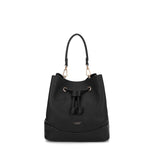 Borsa a mano da donna 100% pelle vegana PU 741-1PT-BLACK Diana&co