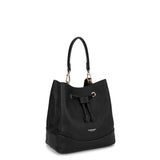 Borsa a mano da donna 100% pelle vegana PU 741-1PT-BLACK Diana&co