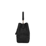 Borsa a mano da donna 100% pelle vegana PU 741-1PT-BLACK Diana&co