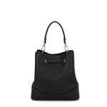Borsa a mano da donna 100% pelle vegana PU 741-1PT-BLACK Diana&co