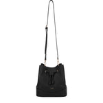 Borsa a mano da donna 100% pelle vegana PU 741-1PT-BLACK Diana&co