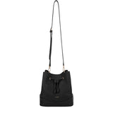 Borsa a mano da donna 100% pelle vegana PU 741-1PT-BLACK Diana&co