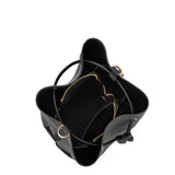 Borsa a mano da donna 100% pelle vegana PU 741-1PT-BLACK Diana&co