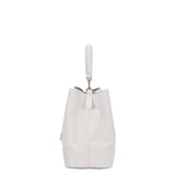 Borsa a mano da donna 100% pelle vegana PU 741-1PT-WHITE Diana&co