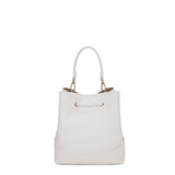 Borsa a mano da donna 100% pelle vegana PU 741-1PT-WHITE Diana&co