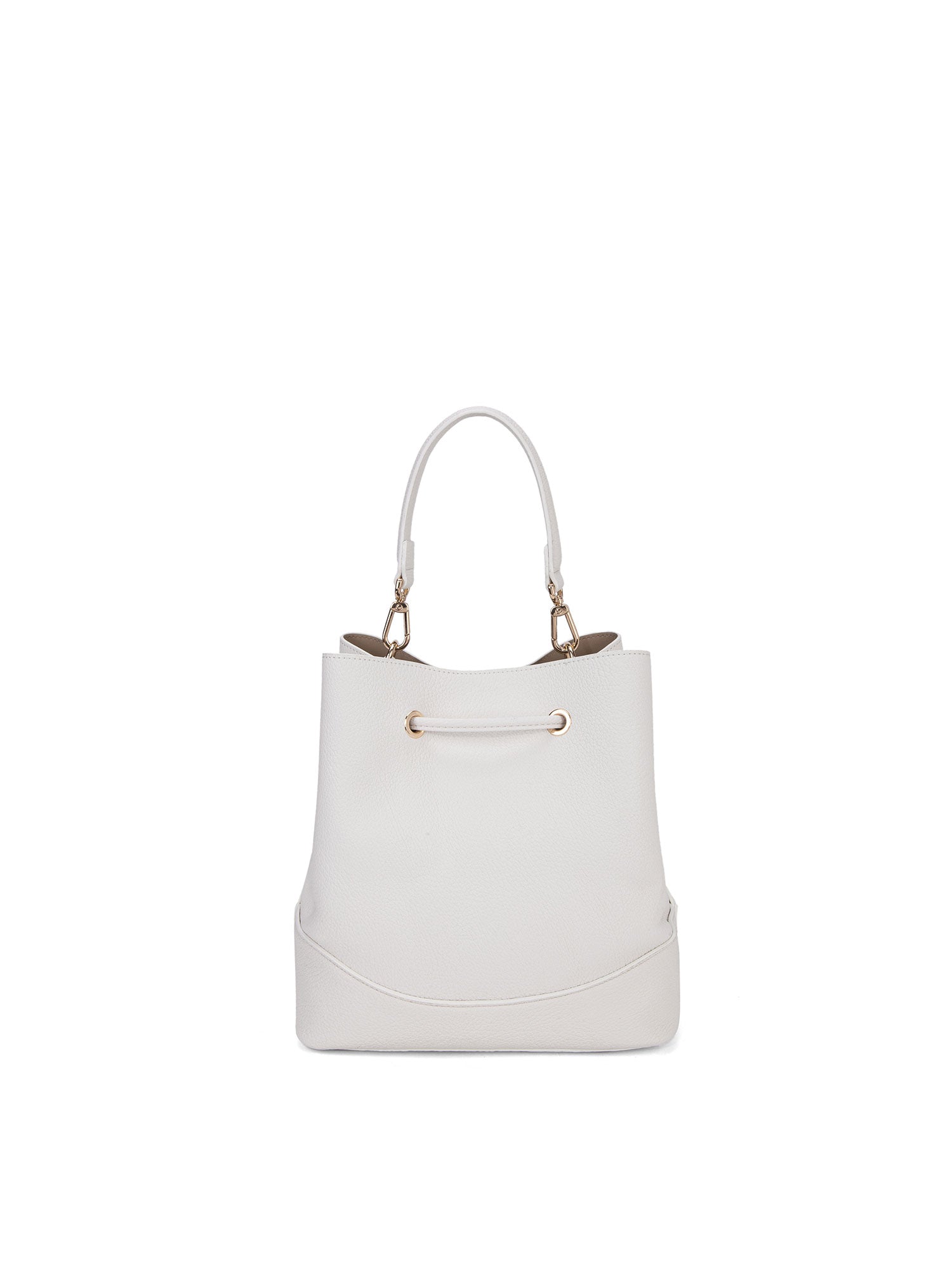 Borsa a mano da donna 100% pelle vegana PU 741-1PT-WHITE Diana&co