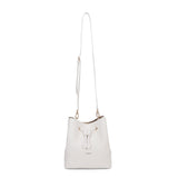 Borsa a mano da donna 100% pelle vegana PU 741-1PT-WHITE Diana&co
