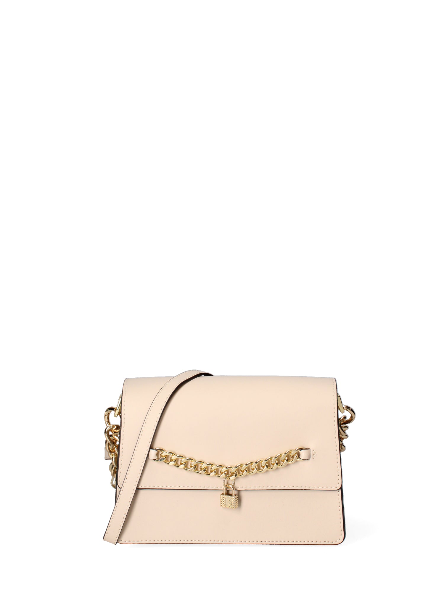 Borsa a tracolla da donna Vera pelle ruga JR-W-1155RU-BONE-GOLD John Richmond