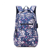 Zaino unisex Zephyr Casual BN3023-8-COLORFUL LEOPARD Aoking