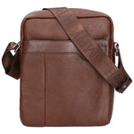 Borsa a tracolla uomo in pelle PU Casual PCL3001-COFFEE Northampton Polo Club