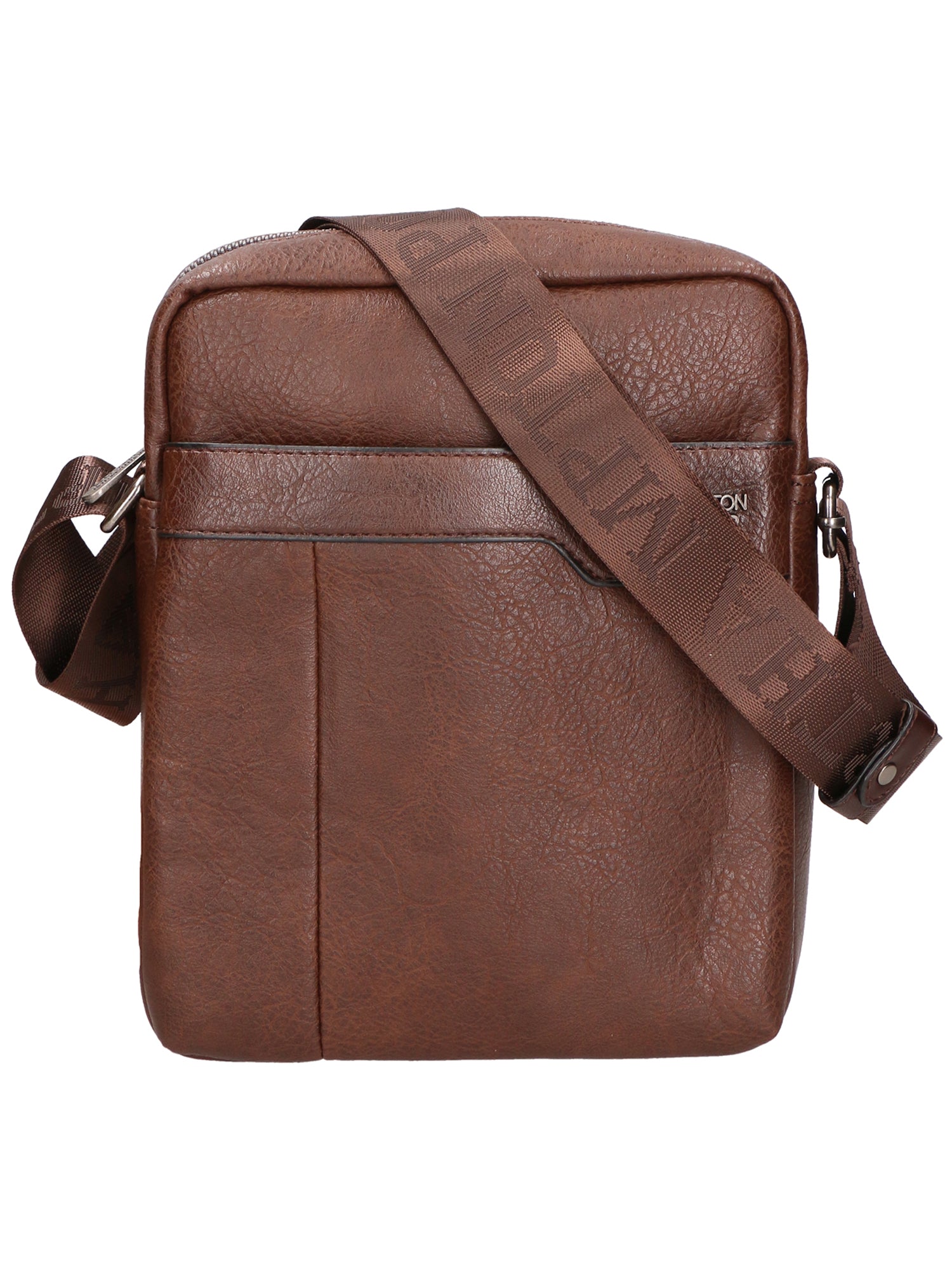 Borsa a tracolla uomo in pelle PU Casual PCL3001-COFFEE Northampton Polo Club