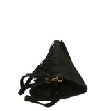 Solana Borsa a tracolla da donna Vera pelle 1518-NERO Gave Lux