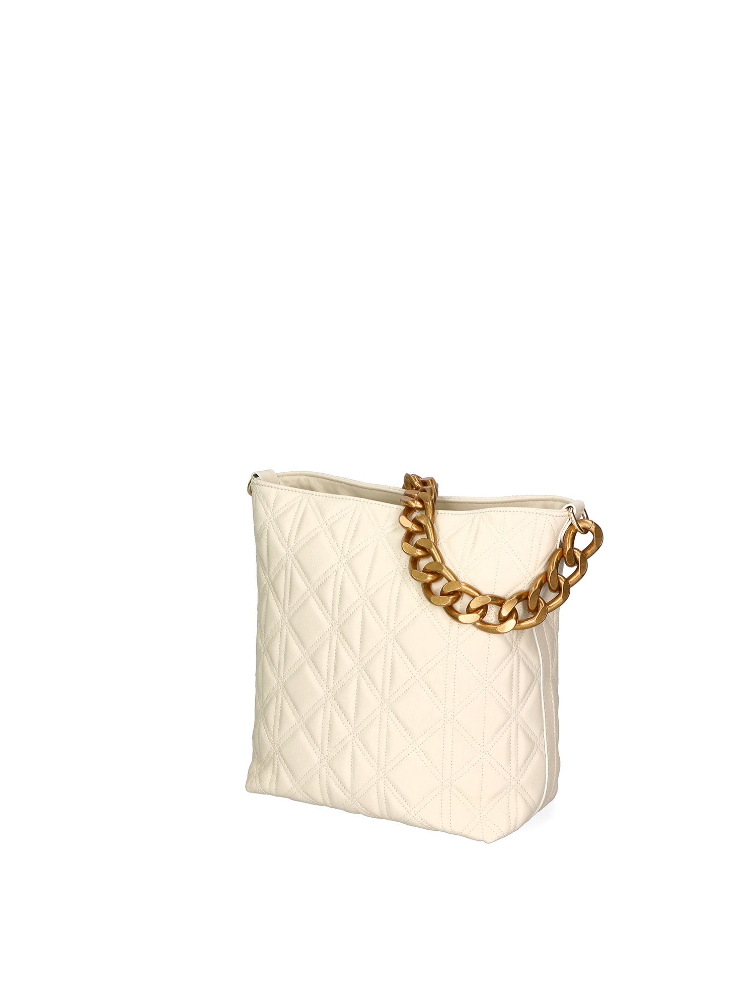 Adra Borsa a spalla da donna Vera pelle 04538-S37 LATTE Gave Lux