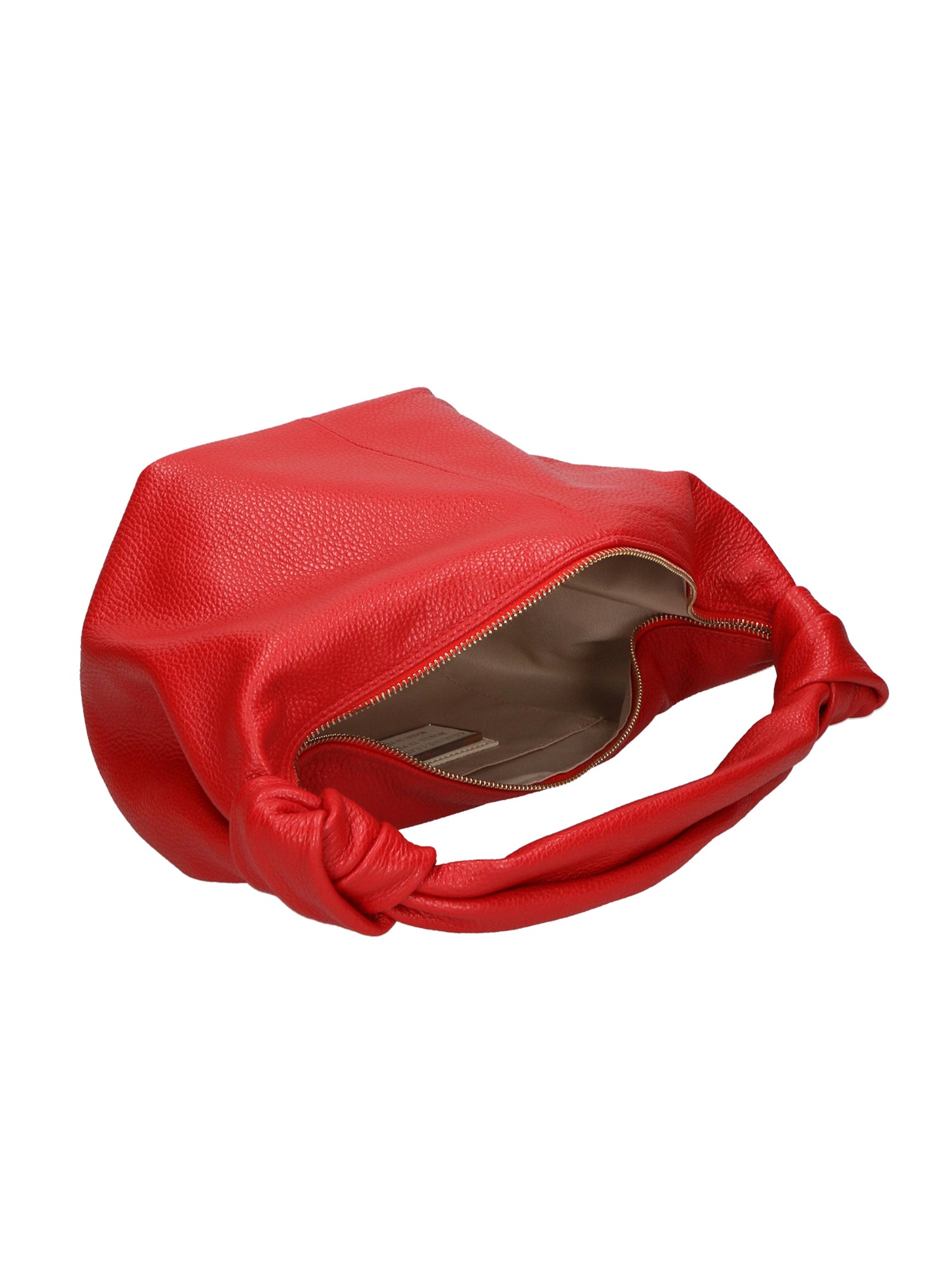 Lunaria Borsa a spalla da donna Vera pelle 06007-D58 ROSSO FERRARI Gave Lux