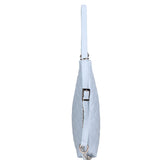 Borsa a spalla convertibile in zaino Vera pelle 07144-S92 CELESTE Roberta Rossi