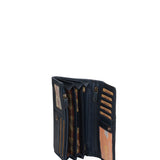 Portafoglio da uomo in vera pelle Casual HILB-5009-BLU Hill Burry