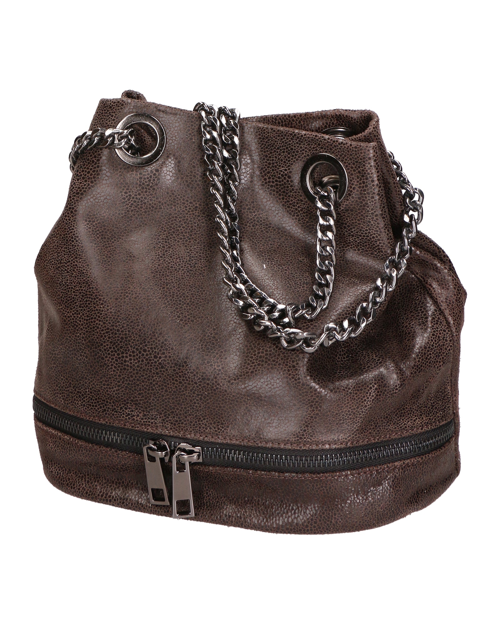 Cora Borsa a spalla da donna Vera pelle 1131-T.MORO Gave Lux