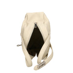 Orietta Borsa a mano da donna Vera pelle 01669-D37 LATTE MILK Gave Lux