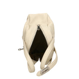 Orietta Borsa a mano da donna Vera pelle 01669-D37 LATTE MILK Gave Lux
