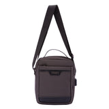 Borsa a tracolla uomo 100% poliestere BC1277-GRIGIO SCURO B Cavalli