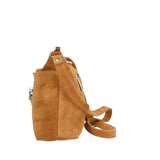 Embera Elite Borsa a tracolla donna Vera pelle scamosciata 8650-CUOIO Gave Lux
