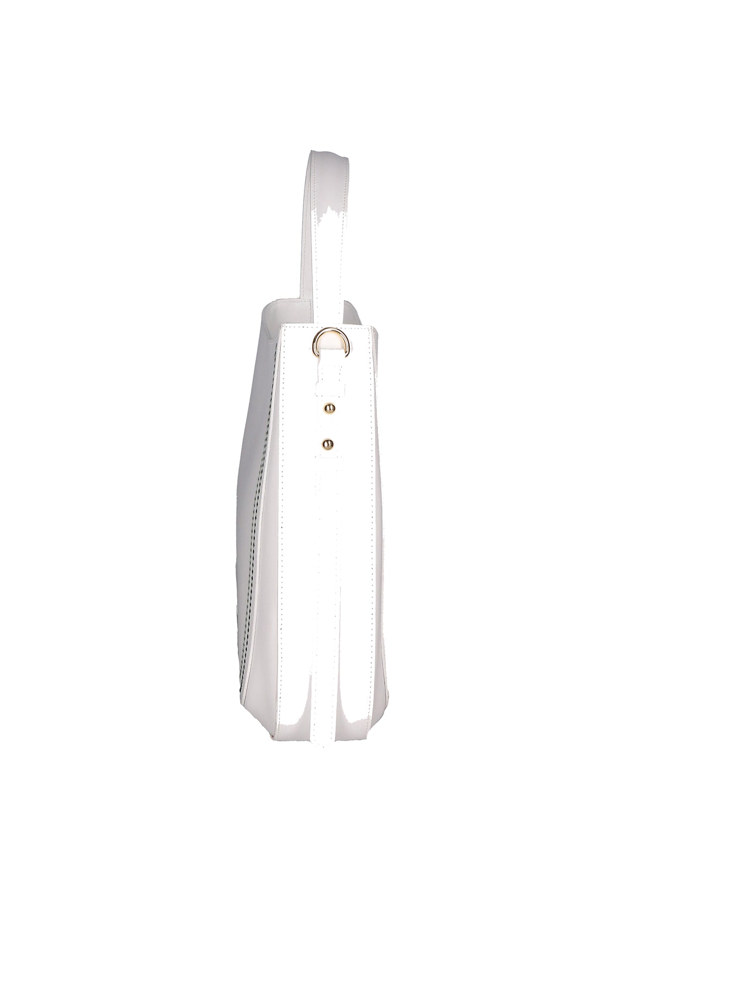 Gisella Borsa a mano da donna Vera pelle 05933-L101 BIANCO Gave Lux