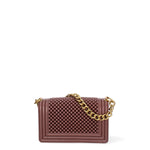 Borsa a mano da donna 100% Pvc FLAT-S-BALL 24-CHOCOLATE - LIGHT OTTONE Marc Ellis
