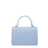 Borsa a mano da donna 100% pelle vegana PU 722-3PT-SKY BLUE Diana&co