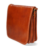 Fiamma Borsa a tracolla da donna Vera pelle 9109-TMORO DARK BROWN Gave Lux