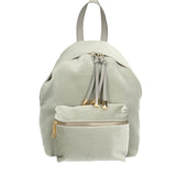 Belluno 8933-GRIGIO Zaino da donna in velluto Gave Lux