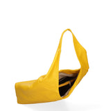 Aria Borsa a mano da donna 100% pelle 07029-D04 GIALLO Gave Lux