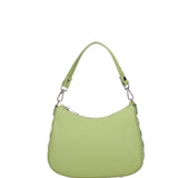 Borsa a spalla da donna 100% pelle ruga 07241-L260 PISTACCHIO Roberta Rossi