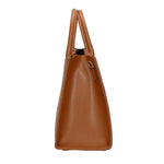 Lodovica Borsa a mano da donna Vera pelle 06544-CUOIO SCURO Gave Lux