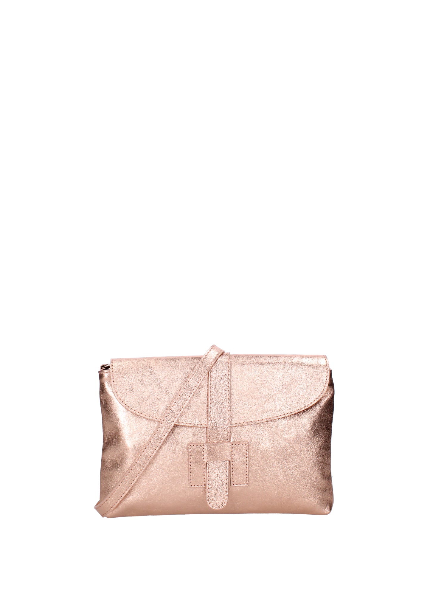 Borsa a mano da donna Vera pelle 07163-L012 ROSA Viola Castellani