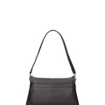 Borsa a spalla da donna 100% vera pelle JR-W-1160M-DO-BLACK + GOLD John Richmond