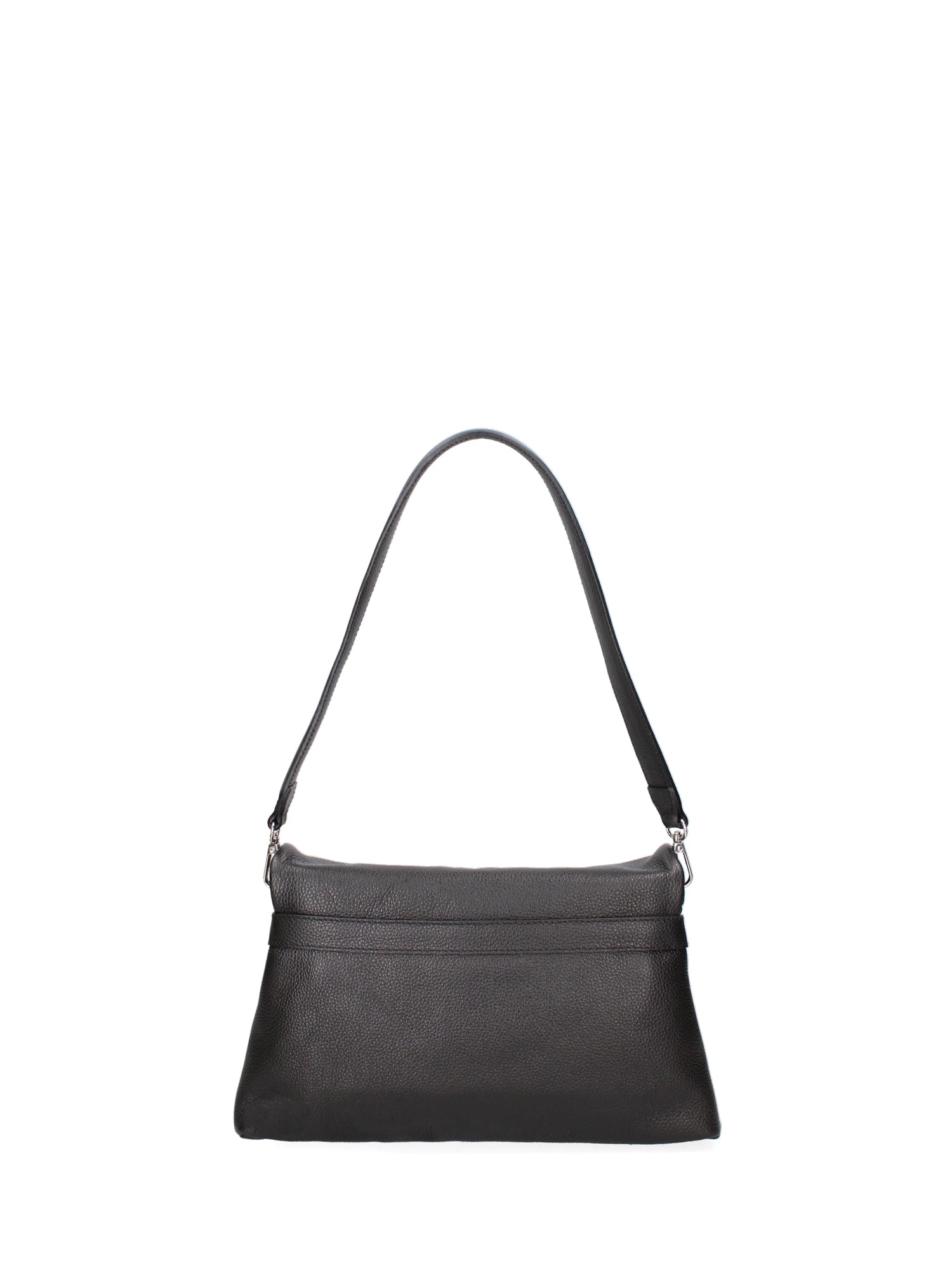Borsa a spalla da donna 100% vera pelle JR-W-1160M-DO-BLACK + GOLD John Richmond